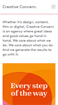 Mobile Screenshot of creativeconcern.com
